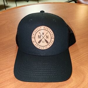 Sota Clothing Co. Glued Leather Patch Trucker Mesh Snapback Hat Cap